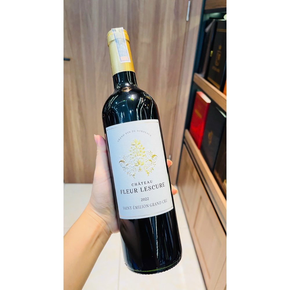 Vang Pháp Chateau Fleur Lescure Saint Emilion Grand Cru 14%