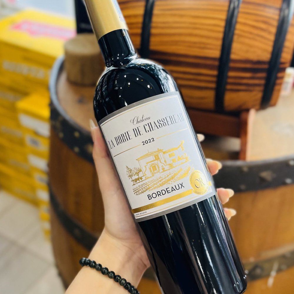 Vang Pháp Chateau La Borie De Chassereau Bordeaux 14%