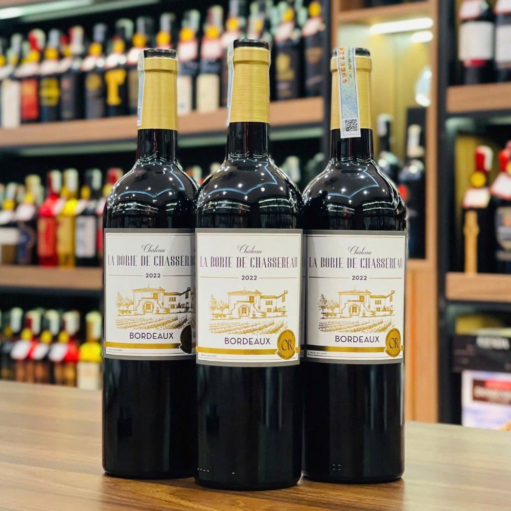 Vang Pháp Chateau La Borie De Chassereau Bordeaux 14%