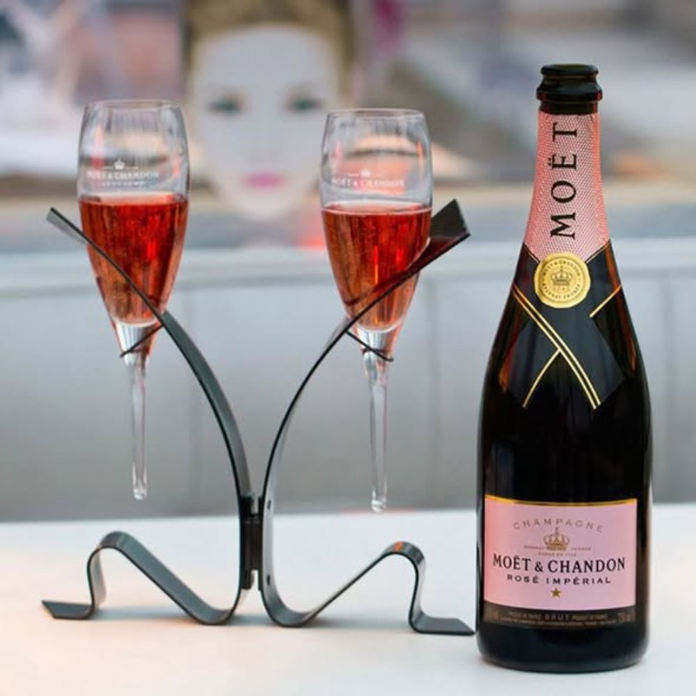 Rượu Champagne Moet & Chandon Rose Imperial Hennessy 12%