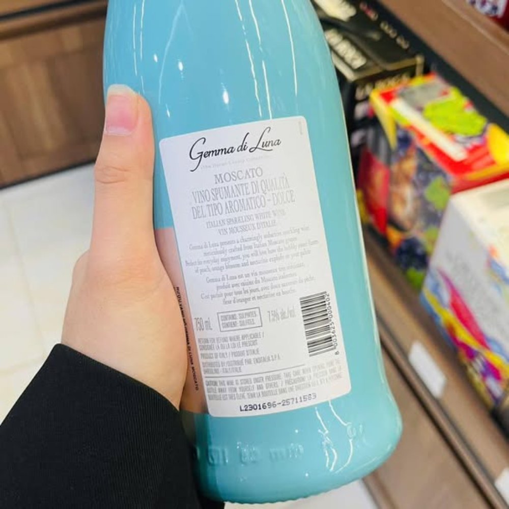 Vang Sủi Gemma Di Luna Moscato 7.5%