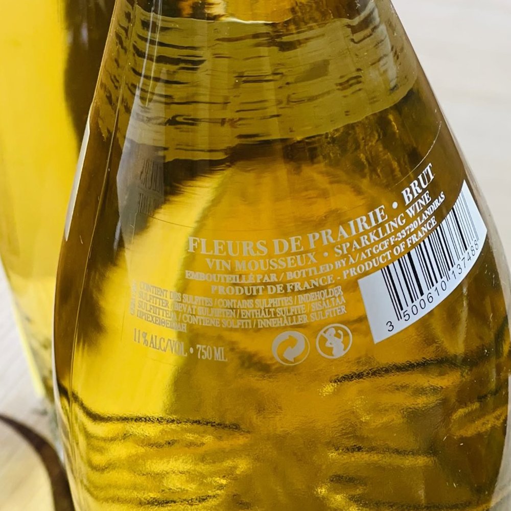 Vang Nổ Fleurs De Prairie Brut Rose 12%