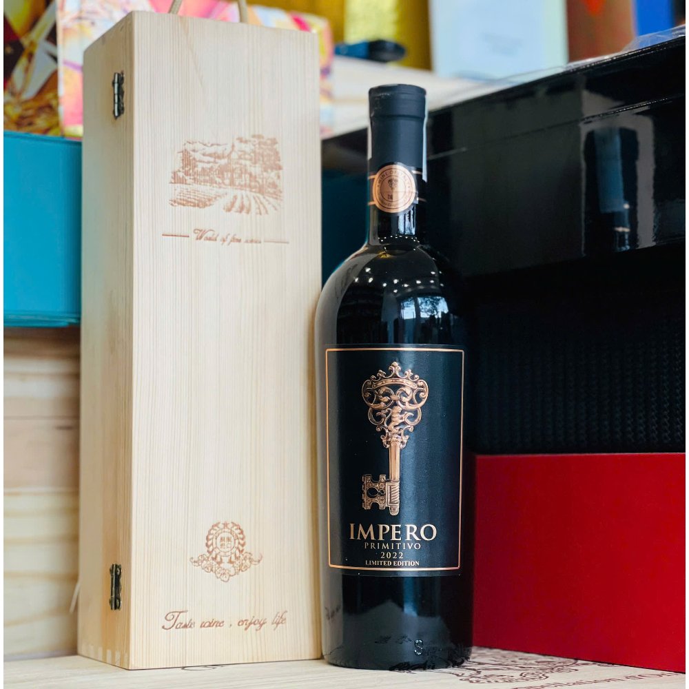 Vang Ý Impero Limited Edition Primitivo IGT 18% 