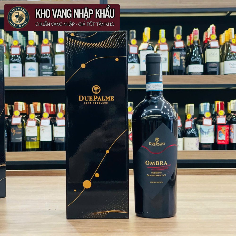 Vang Ý Ombra Due Palme 15%