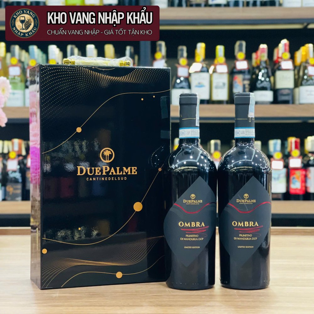 Vang Ý Ombra Due Palme 15%