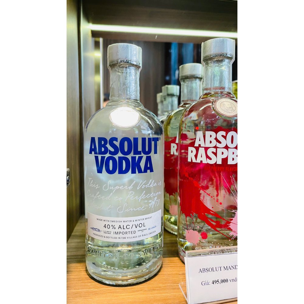 VODKA BELUGA / ABSOLUT/ SMIRNOFF
