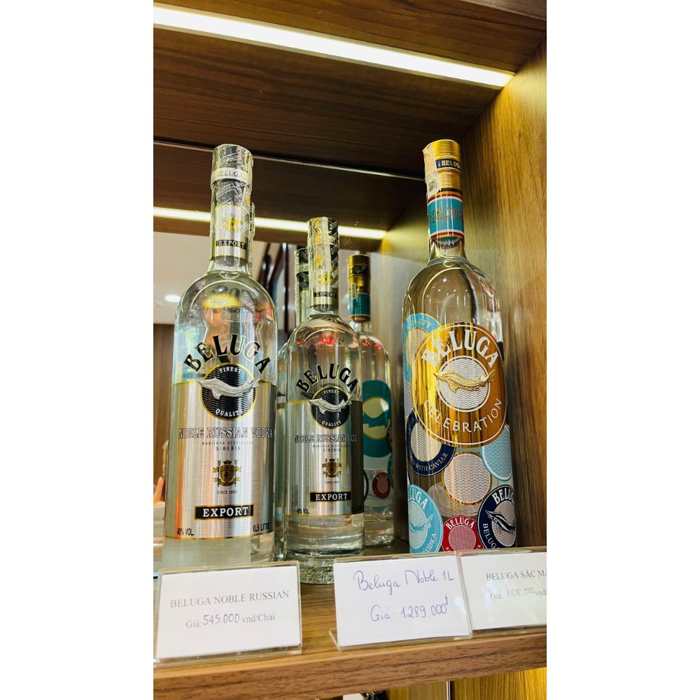 VODKA BELUGA / ABSOLUT/ SMIRNOFF			