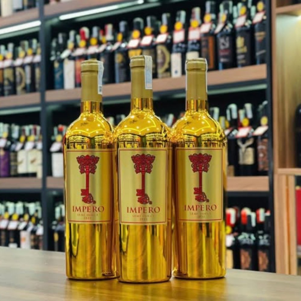 Vang Ý Impero Semi Dolce (Đỏ - Vàng) 10.5%