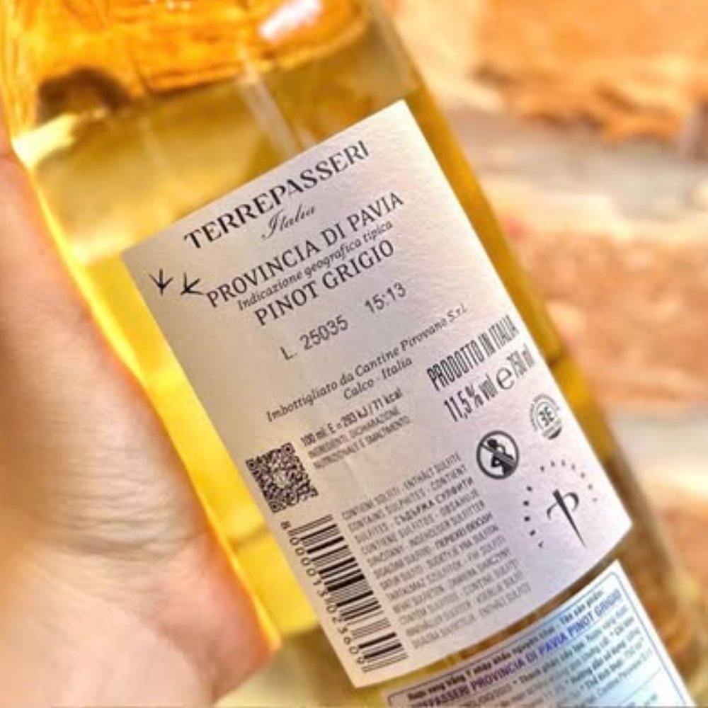 Vang Ý Terre Passeri Đỏ - Trắng