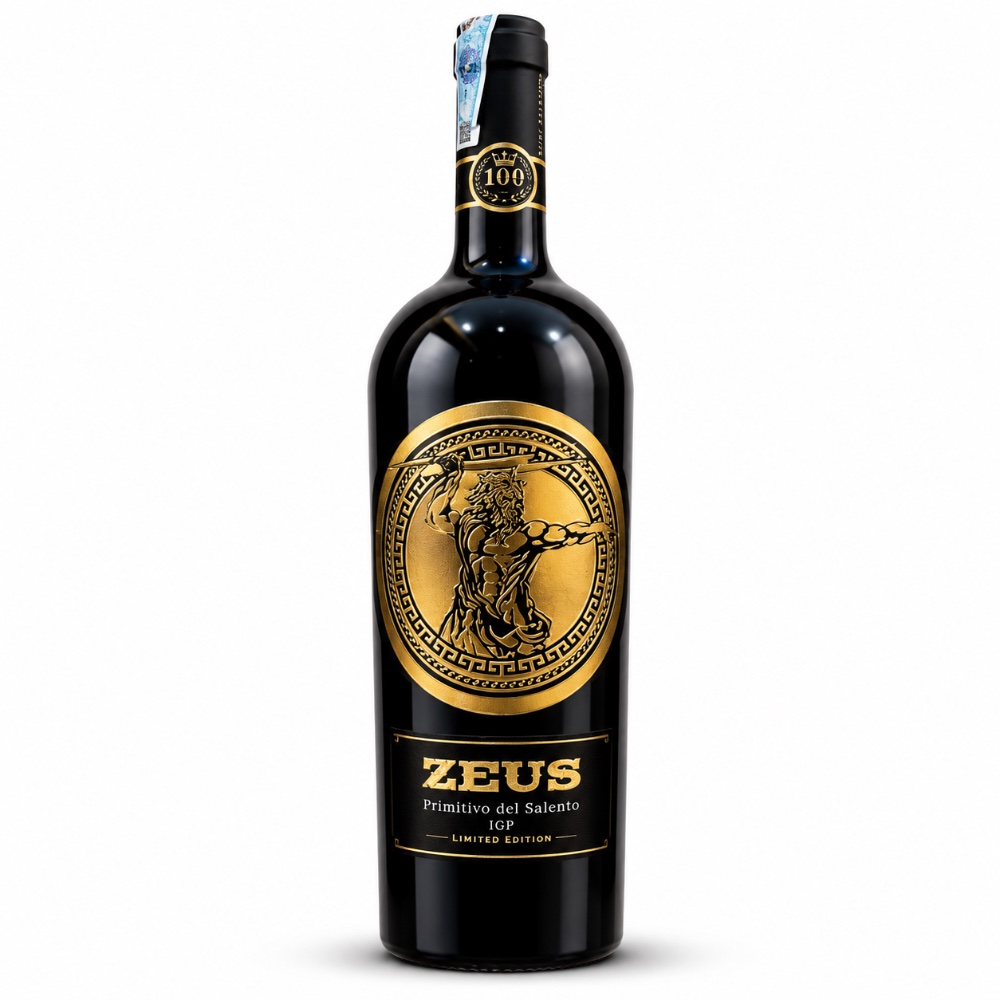 Vang Ý Zeus Primitivo di Manduria Limited 19% 
