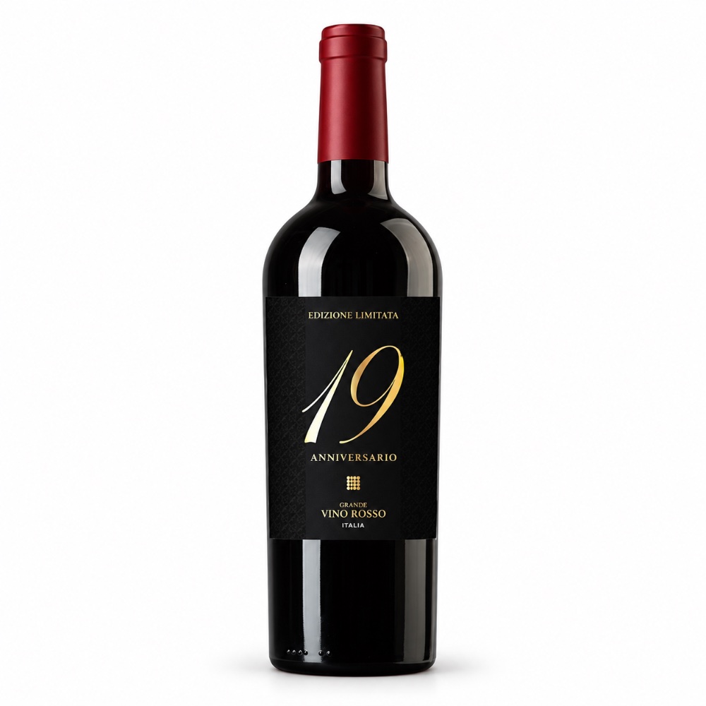 Vang Ý 19 Anniversario Vino Rosso 19% 