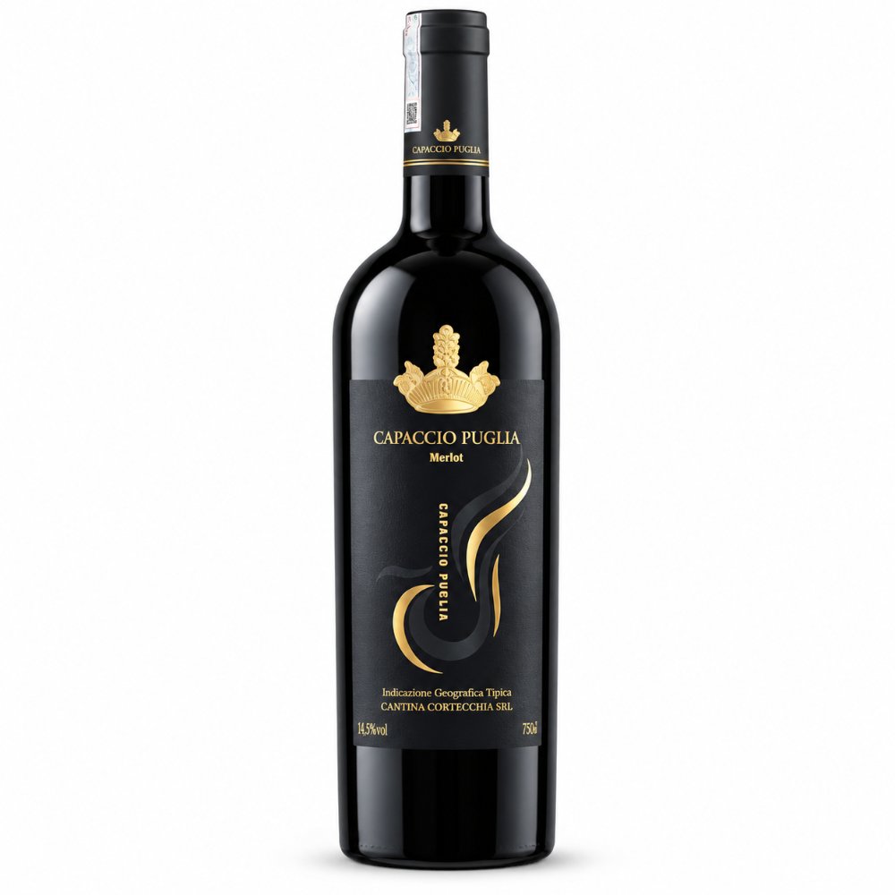 Vang Ý Capaccio Puglia Merlot IGT 14.5%