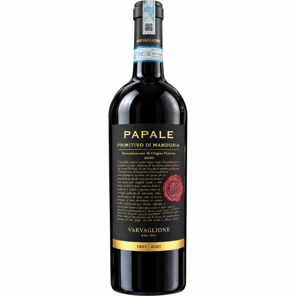 Vang Ý Papale Primitivo di Manduria 14.5%