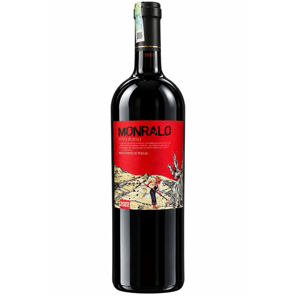 Vang Ý Monralo Negroamaro Sangiovesse 11.5%