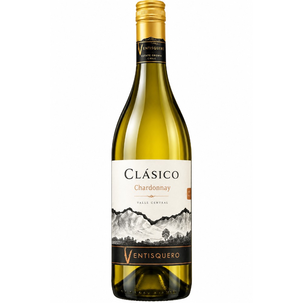 Vang Chile Ventisquero Clasico Chardonnay 12%