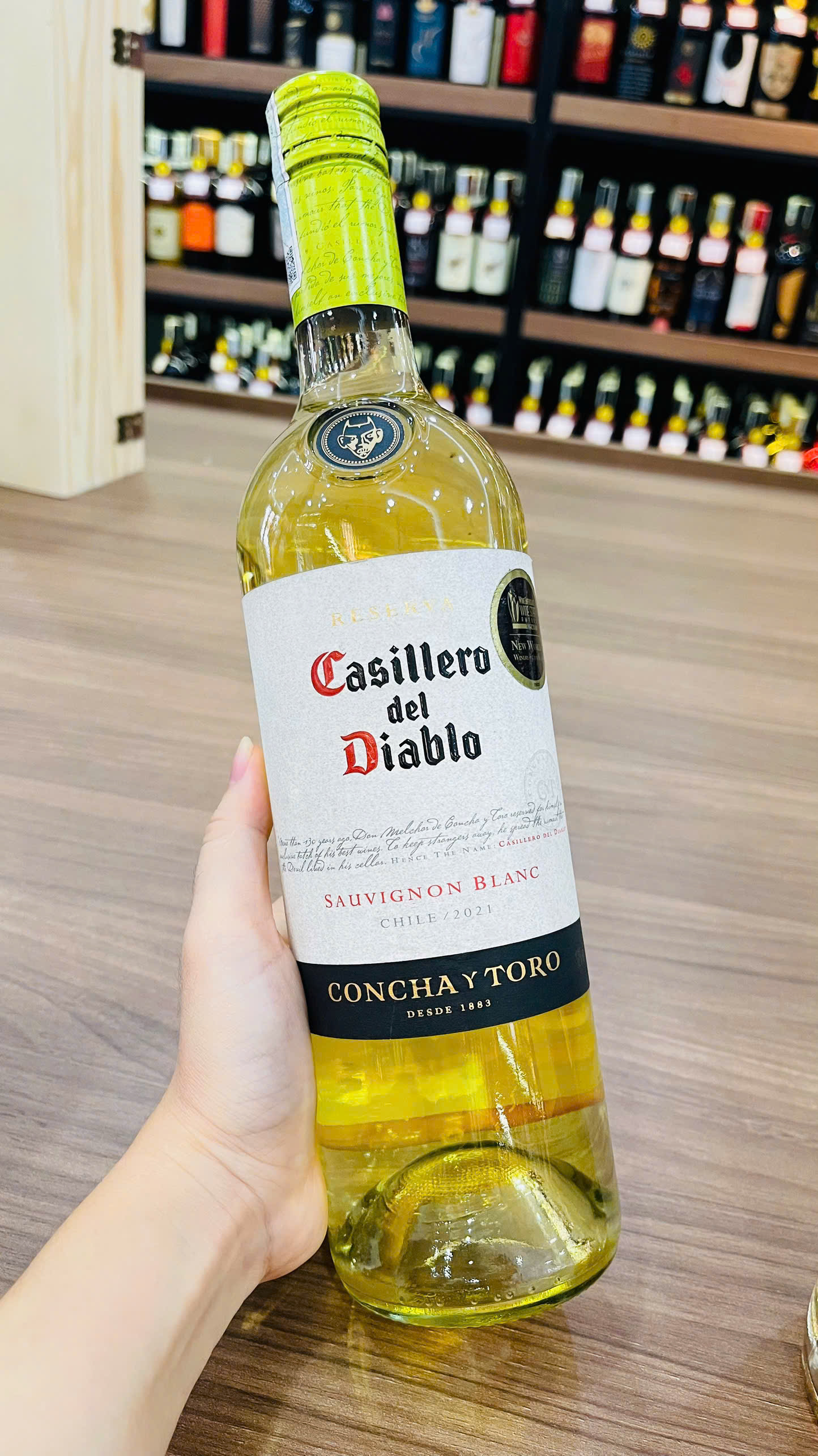 Vang Trắng Reserva Sauvignon Blanc   13,5%