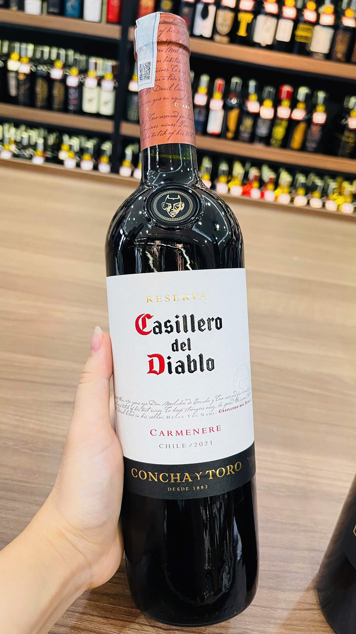 Vang Đỏ Reserva Carmenere 14%