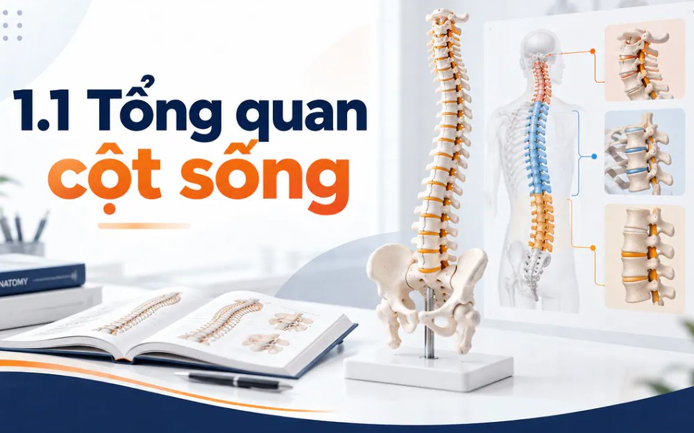1.1 Tổng quan cột sống