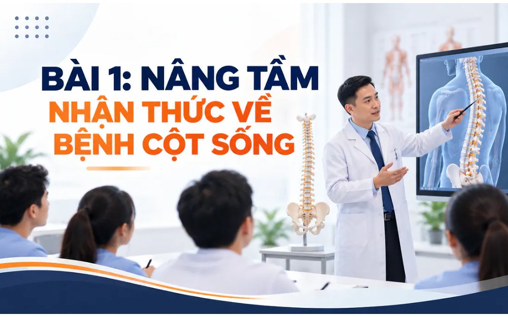 BÀI 1: NÂNG TẦM NHẬN THỨC VỀ BỆNH CỘT SỐNG